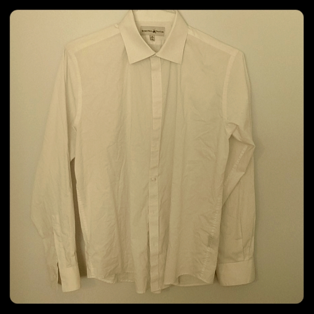 Beverly Hills Polo Club White Dress Shirt